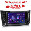 Für Mercedes Benz CLS E-Klasse W211 W219 E200 Android Autoradio GPS Navi BT DAB+
