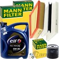 MANN INSPEKTIONSPAKET+5L ELF 5W-30 MOTORÖL passend für RENAULT KANGOO 1.5 DCI