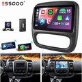 DAB+ 2+64G 9" Android13 Autoradio CarPlay Für Opel Vivaro B Renault Trafic 3 KAM