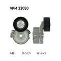 1x Riemenspanner, Keilrippenriemen SKF VKM 33050 passend für CITROËN FIAT