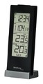 Technoline WS 9767 Temperaturstation Funkuhr Weckalarm Zeitzoneneinstellung Schw