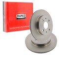 2x MAPCO BREMSSCHEIBEN 246mm INNENBELÜFTET VORNE passend für DAIHATSU COPEN CUOR