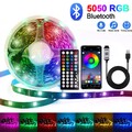 LED Stripe RGB Leiste Streifen Band Lichterkette Bluetooth APP Musik Controller