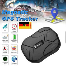 KFZ GPS Tracker TK905 Peilsender für Auto Wasserdicht Echtzeit Magnet DHL DE