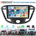 Autoradio DAB+ Android 13 Für Ford Transit Tourneo Custom 12-21 64G Navi CarPlay