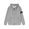 Stone Island Männer und Frauen Kapuzenjacke mit Kompassabzeichen Gezeitzeichen