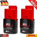 2X Akku Für Milwaukee M12 B2 12V 3,5AH M12B3 48-11-2411 48-11-2420 M12B4 Li-Ion