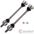 2x GSP ANTRIEBSWELLE HINTEN HINTERACHSE LINKS + RECHTS passend für BMW 3er E36
