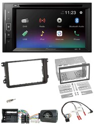 Pioneer Bluetooth Lenkrad USB 2DIN DAB DVD Autoradio für VW T6 2015-2019