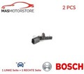 ABS SENSOR DREHZAHLFÜHLER PAAR VORNE BOSCH 0 986 594 505 2PCS A FÜR AUDI A3,TT