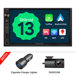 2 DIN Android 13 7" IPS Touch Autoradio GPS Navi Bluetooth CarPlay WiFi RDS DAB+