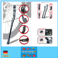 Aluminium Fahrradständer Einstellbar, Universal & Rutschfest für MTB/Rennräder