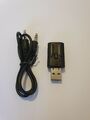 Bluetooth 5.0 Sender Empfänger  Wireless USB Aux Audio Transmitter Adapter 2in1