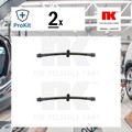 2x ORIGINAL® Nk Bremsschlauch Vorne, Hinten, Links, Rechts für Opel Corsa D