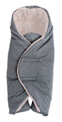 Altabebe Einschlagdecke ALPIN BHT 34x10x74 cm grau