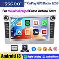 32G Carplay Android 14 Autoradio Navi BT KAM Für Opel Zafira B Corsa C D Astra H
