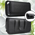Horizonal Handy Gürteltasche Gürtelclip Schutz Tasche Holster Für Samsung Apple