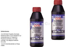 2x Liqui Moly Vollsynthetisches Hypoid-Getriebeöl (GL5)LS SAE 75W-140 500 ml