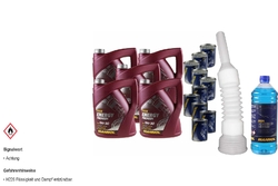 25L MANNOL Energy Premium 5W-30 API SN/CH-4 Motoröl inkl Additiv Auslaufschlauch