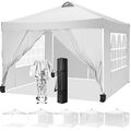 Partyzelt Pavillon Pavillion Pavilon 3x3m Wasserdicht Pop Up Faltpavillon Faltba