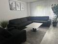 Graues Sofa mit Schlaffunktion Schlafsofa Schlafcouch Couch Schlafcouch L-Form