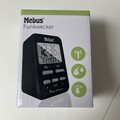 Mebus Funkwecker schwarz 25799