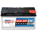 Solarbatterie 120Ah 12V BIG Versorgung USV Wohnmobil Boot Camping Batterie 100Ah