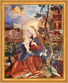 Stuppacher Madonna Matthias Grünewald Maria Schnee Altar Sankt H A3 0477 Gerahmt