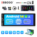 6.86" Android 14 Apple Carplay Autoradio IPS GPS DAB+ Wifi 4+64G USB C 1 DIN Cam