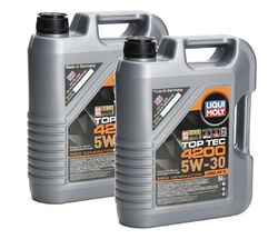 2 x 5L LIQUI MOLY 3707 TOP TEC 4200 5W30 Motoröl NEW GEN VW 504.00 507.00 LL-04