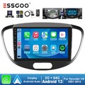 Für Hyundai i10 2007-2012 9" CarPlay DAB+ Android 13 2+64G Autoradio GPS Kamera