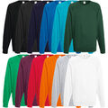 5er Fruit of the Loom Sweatshirt Pullover Herren Shirt Pulli Jacke S M L XL XX