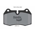 1x ORIGINAL® BENDIX Braking BPD1797 Bremsbelagsatz, Scheibenbremse Vorne, exkl.