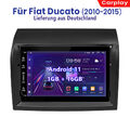 Für Fiat Ducato 250 2006-2013 Autoradio GPS Navi Sat WIFI BT Android Carplay