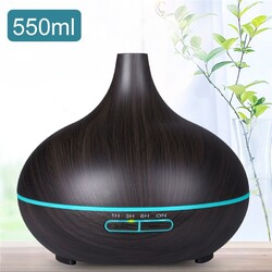 7 Farbe LED Licht Ultraschall Luftbefeuchter Aroma Diffuser Diffusor Humidifier