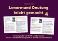 Lenormand Deutung leicht gemacht 4 | Angelina Schulze | Deutsch | Taschenbuch