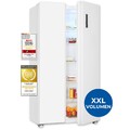 Exquisit Side-by-Side Kühl-Gefrierkombination, 442 L, SBS546-040E weiss
