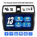 10" DAB+ Carplay Android 13 4+64G Autoradio Für Suzuki Swift III 03-2010 GPS Kam