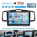 10.1" Android 13.0 Autoradio Für Honda Fit MPV/Freed 2008-2015 GPS NAVI WIFI RDS