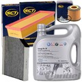 INSPEKTIONSSATZ FILTERSET+5L VW 0W30 ÖL für 2.0 TDI AUDI A4 B8 A5 8T Q5 8R