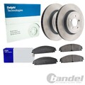 DELPHI BREMSSCHEIBEN 345mm + BELÄGE VORNE passend für CHRYSLER 300C Limo + Kombi