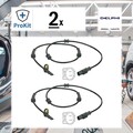 2x ORIGINAL® Delphi Sensor, Raddrehzahl Hinten, Links, Rechts für Fiat Ducato