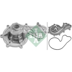 1x Wasserpumpe, Motorkühlung Schaeffler INA 538 0365 10 passend für AUDI SEAT