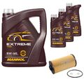 FEBI BILSTEIN Ölfilter 8L MANNOL Extreme 5W-40 für BMW 7er E38 740i iL 750i