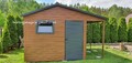 4x5 Garage Hobbyraum Gartenbox CONTAINER Lagerbox Blechgarage Gartenhaus Laube