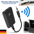 Bluetooth 5.0 Musik Stereo Sender Receiver Audio Transmitter Adapter Empfänger