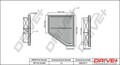 Dr!ve+ Luftfilter DP1110.10.0449 für HONDA