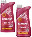 2x1 LITER MANNOL 5W-40 EXTREME ESTER MOTOR-ÖL LEICHTLAUF SYNTHETIC ACEA A3 B4