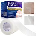 Narbenpflaster Silikonpflaster Narben Reduktion Silicone Scar Sheets Transparent