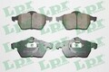 Bremsbelagsatz Scheibenbremse LPR 05P812 für ASTRA ZAFIRA YS3E T98 OPEL SAAB CC